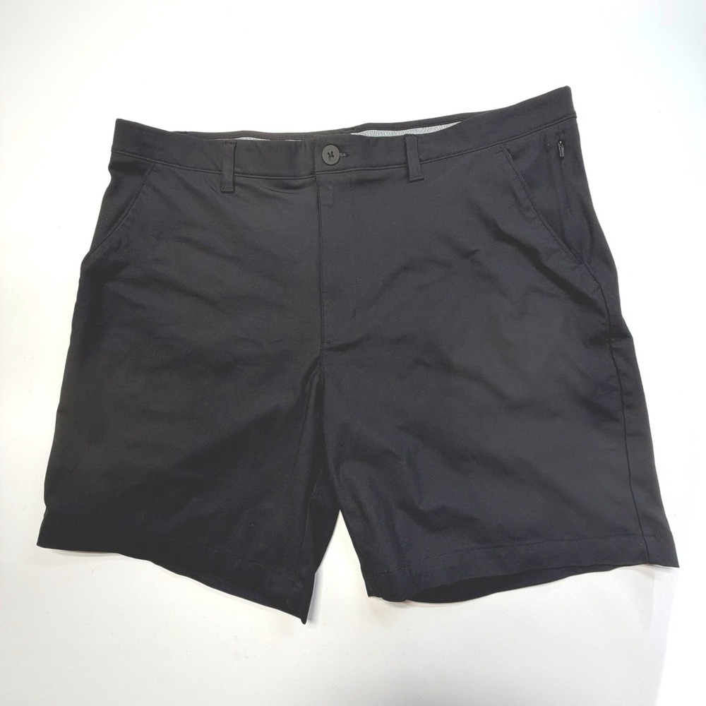 FLX Tech Stretch‎ Performance Shorts Black Men's Size 40